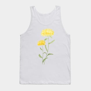 2 yellow yarrow watercolor Tank Top